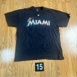 Men’s Miami Fernandez Graphic Black T-Shirt XL